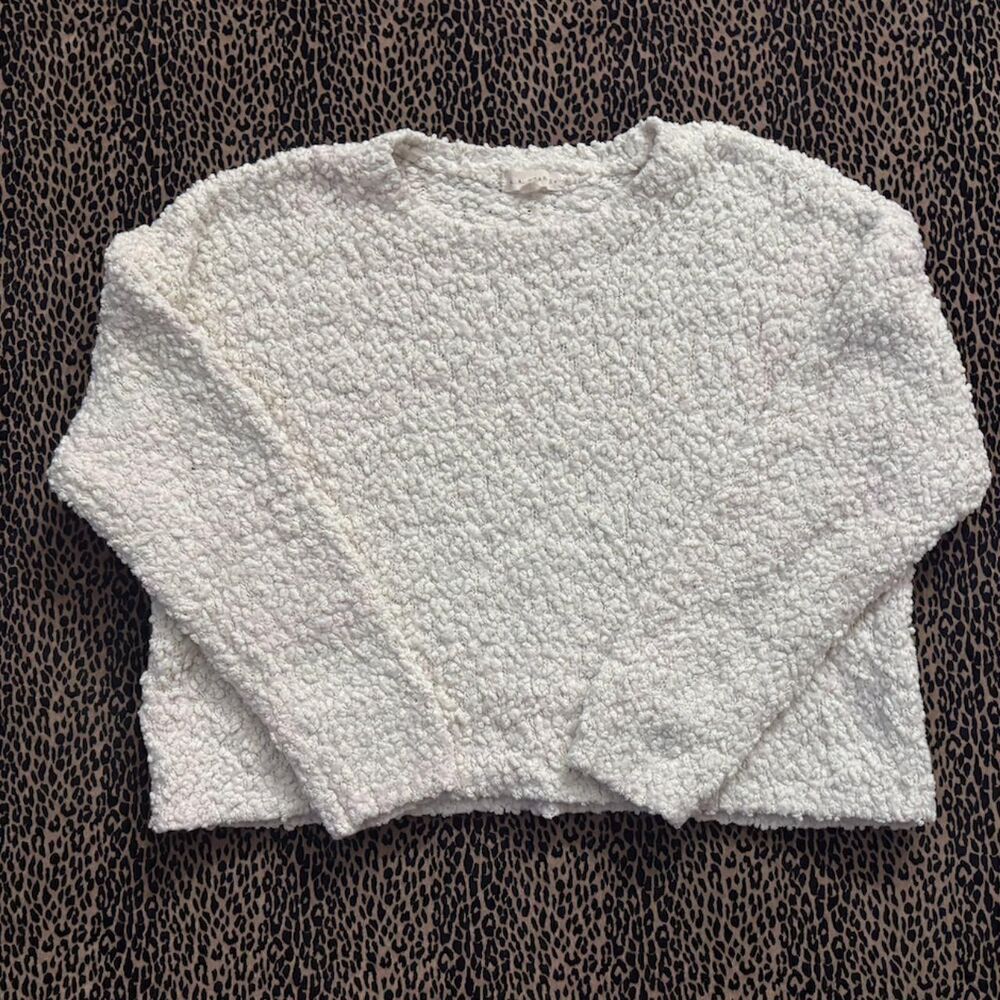 LA Hearts Cropped Knit Sweater